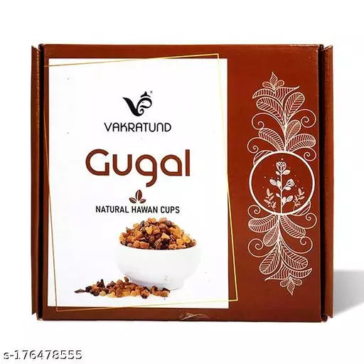 Vakratund Scented Guggal Hawan Dhoop Cups Pure & Natural for Aroma & Smoke, Peace & Harmony